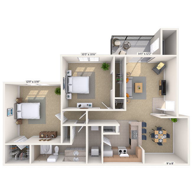 The Willow 01431 floor plan